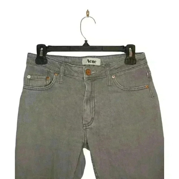 𝅺acne STUDIOS FLEX/ZICK GRAY JEANS DENIM SIZE 28/34 - Picture 3 of 9